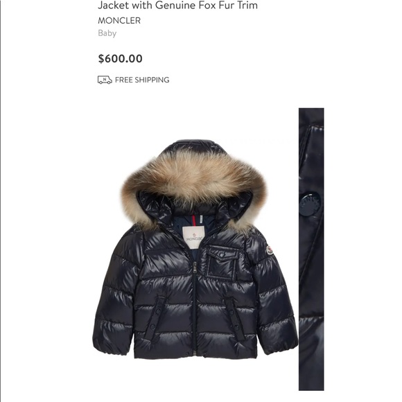 Authentic Moncler fur coat - Picture 8 of 9